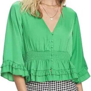 Scotch & Soda Ruffled Top Small